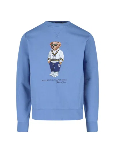 Polo Ralph Lauren Sweatshirts In Blue