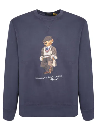 Polo Ralph Lauren Sweatshirts In Purple