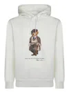 Polo Ralph Lauren Long Sleeve Hoodie In White