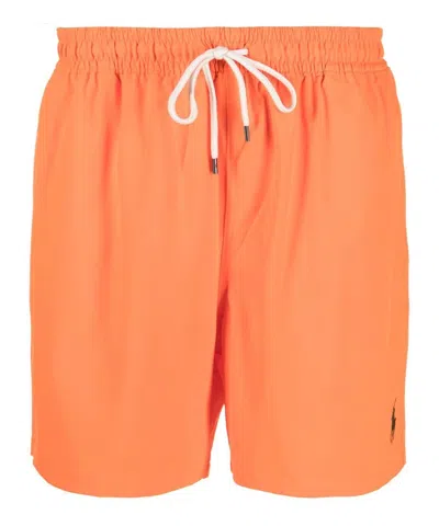 Polo Ralph Lauren Swim Shorts In Orange