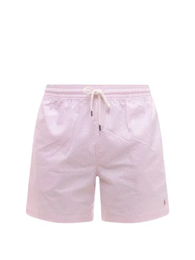 Polo Ralph Lauren Swim Trunk In Pink