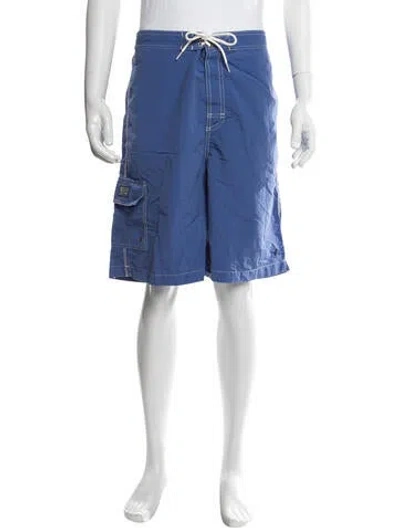 Pre-owned Polo Ralph Lauren Swim Trunks In Blue