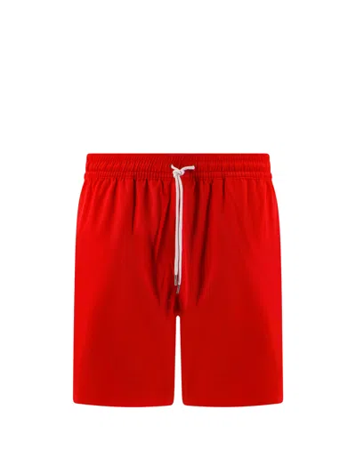 Polo Ralph Lauren Swim Trunks Swimwear In Red