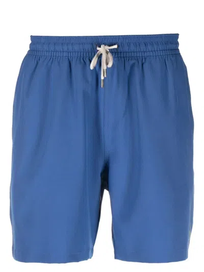 Polo Ralph Lauren Pony-embroidered Drawstring Swim Shorts In Liberty