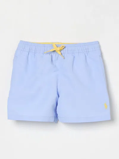 POLO RALPH LAUREN SWIMSUIT POLO RALPH LAUREN KIDS COLOR BLUE,G77119009