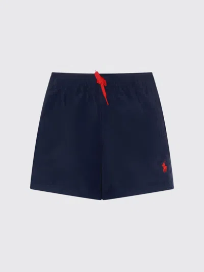 Polo Ralph Lauren Swimsuit Kids  In Blue