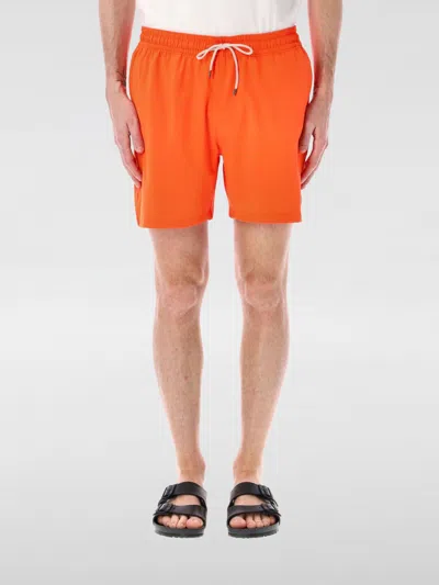 Polo Ralph Lauren 'traveler' Swim Shorts In Orange
