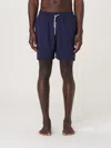 Polo Ralph Lauren Blue Swim Shorts With Elasticated Waist And Embroidered Pony Logo On The Front In Blue