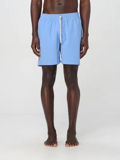 Polo Ralph Lauren Mens Traveler Two-slip-pockets Swim Shorts Harbor Island Blue Xl