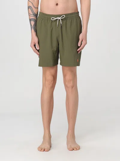 Polo Ralph Lauren 14.6 Cm Traveller Classic Swimming Trunk Clothing In Green