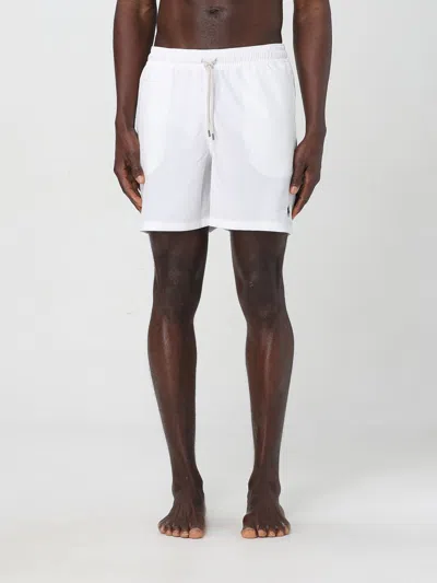 Polo Ralph Lauren Linen Shorts In White
