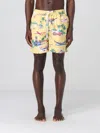 Polo Ralph Lauren Polo Bear Traveller Swim Shorts In Yellow