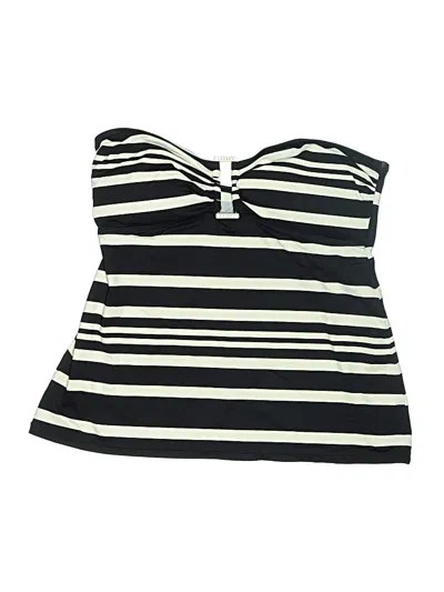 Pre-owned Polo Ralph Lauren Swimsuit Top Black Swimwear