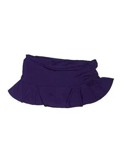 Pre-owned Polo Ralph Lauren Swimsuit Top Purple Swimwear