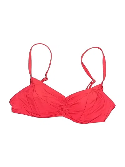 Pre-owned Polo Ralph Lauren Swimsuit Top Red Swimwear