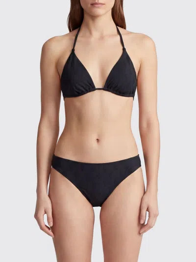 Polo Ralph Lauren Swimsuit Woman Color Black In Multi
