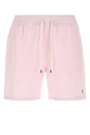 Polo Ralph Lauren Embroidered Stretch Cotton Blend Swimming Shorts In Multi