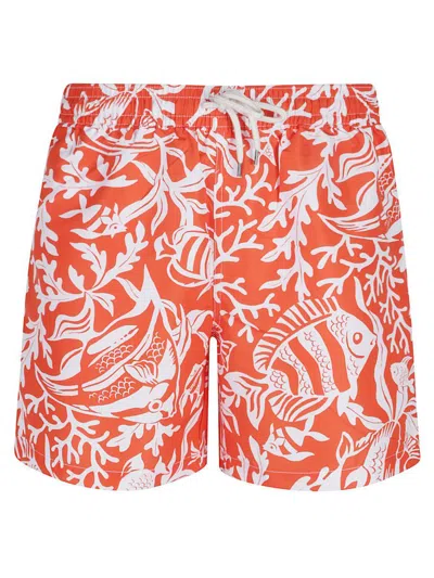 Polo Ralph Lauren Swimwear In Orange