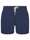 Polo Ralph Lauren Blue Swim Shorts With Elasticated Waist And Embroidered Pony Logo On The Front In Blue