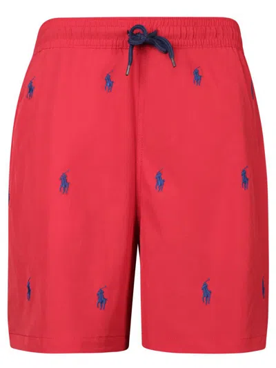 Polo Ralph Lauren Swimwear In Red