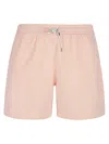 Polo Ralph Lauren Orange & White Traveler Swim Shorts In Yellow