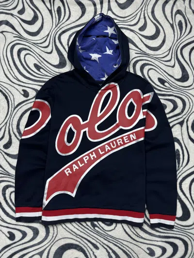 Pre-owned Polo Ralph Lauren T Baggy Hoodie In Multi
