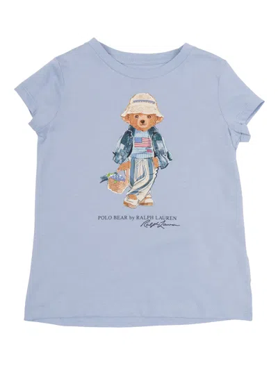 Polo Ralph Lauren Knit T Shirt In Blue