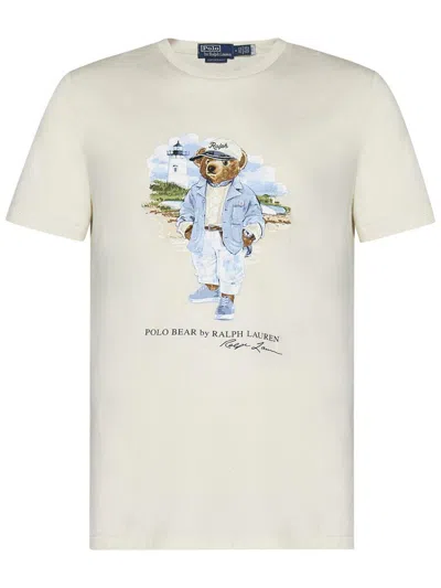Polo Ralph Lauren Polo Bear T-shirt In White