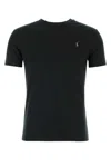 Polo Ralph Lauren Custom Slim-fit In Pima Cotton T-shirt In Black