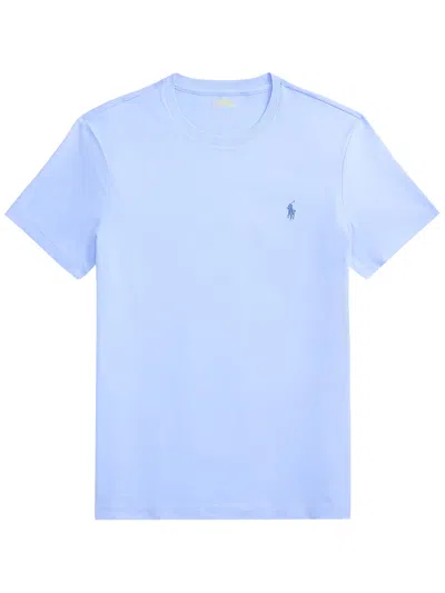 Polo Ralph Lauren Logo T-shirt In Blue