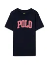 Polo Ralph Lauren Logo-print Cotton T-shirt In Blue