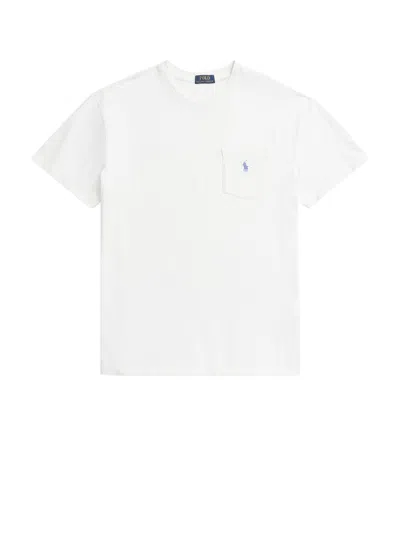 Polo Ralph Lauren T-shirt In Ceramic White