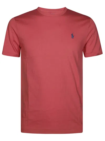 Polo Ralph Lauren Gc Crew Neck T-shirt In Pink