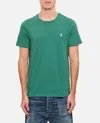 Polo Ralph Lauren T-shirt In Jersey Custom Slim-fit T-shirt In Green