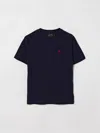 Polo Ralph Lauren Cruise Navy Boys' Polo Pony Short-sleeve Cotton T-shirt In Blue