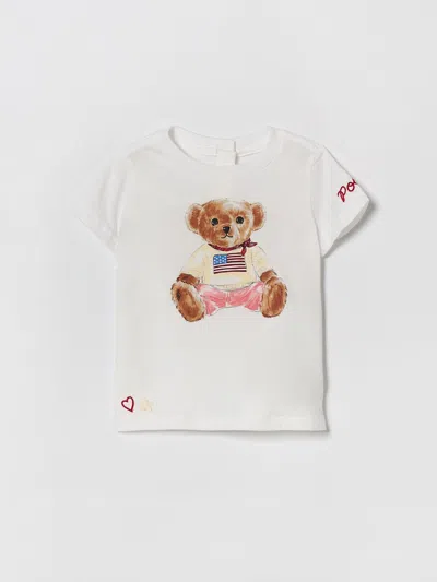 Polo Ralph Lauren T-shirt Kids  In White