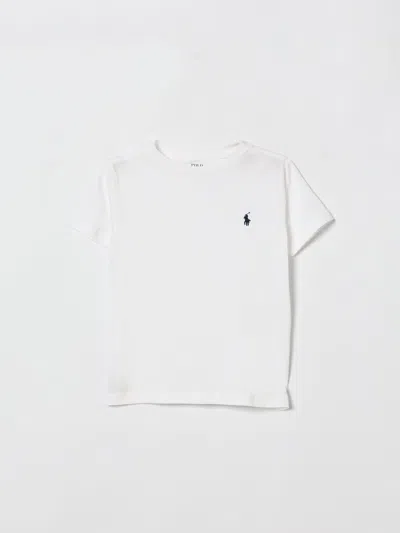 Polo Ralph Lauren T-shirt Kids  In White
