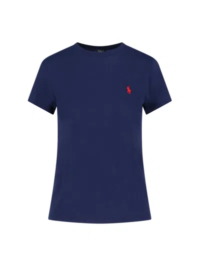 Polo Ralph Lauren T-shirt Logo In Blue