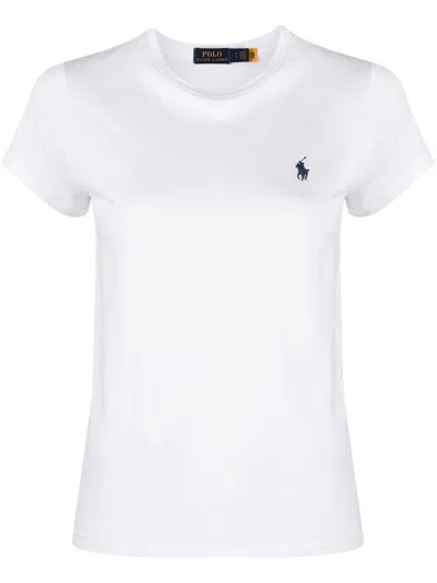 Polo Ralph Lauren Cotton T-shirt In White
