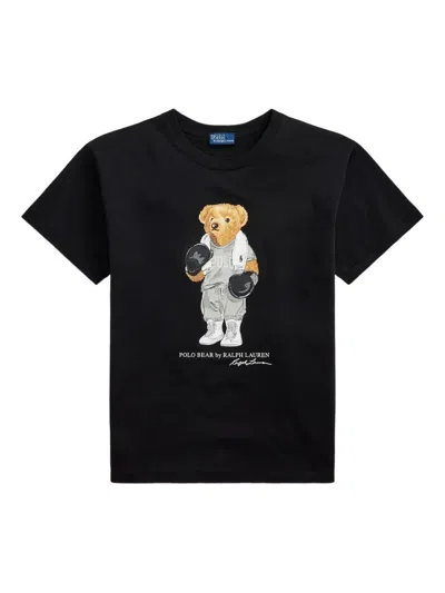 POLO RALPH LAUREN POLO BEAR COTTON JERSEY T-SHIRT