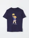 Polo Ralph Lauren T-shirt  Kids Color Blue 1 In Blau 1