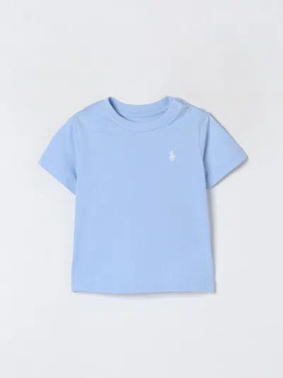 Polo Ralph Lauren Babies' T-shirt  Kids Color Blue