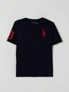 Polo Ralph Lauren Big Boys Big Pony Cotton Jersey T-shirt In Blue