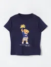 Polo Ralph Lauren T-shirt  Kids Color Blue In Blau