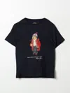 Polo Ralph Lauren T-shirt  Kids Color Blue In Navy