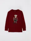 Polo Ralph Lauren T-shirt  Kids Color Burgundy In Burgundy