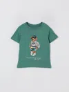 Polo Ralph Lauren Big Boys Polo Bear Jersey T-shirt In Green