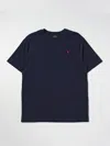Polo Ralph Lauren Ss Cn-tops-t-shirt In Navy