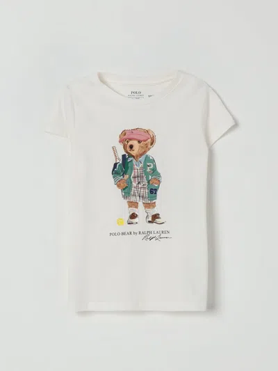 Polo Ralph Lauren T-shirt  Kids Colour Navy In White