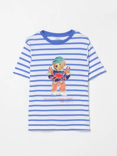 POLO RALPH LAUREN T-SHIRT POLO RALPH LAUREN KIDS COLOR RED,G64803014